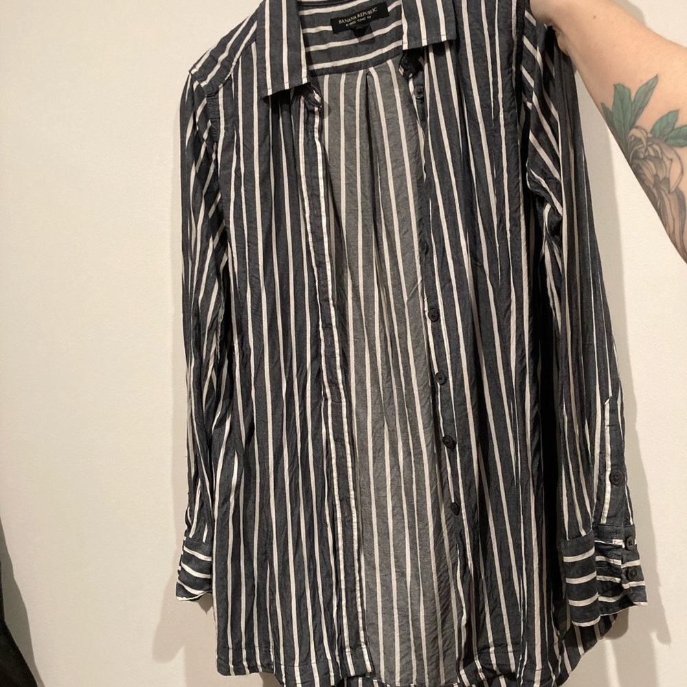 Banana republic work blouse